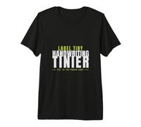 Insect Collector - Label Tiny Handwriting Tinier Premium T-Shirt