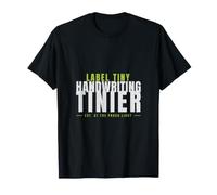 Insect Collector - Label Tiny Handwriting Tinier T-Shirt