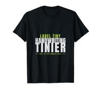 Insect Collector - Label Tiny Handwriting Tinier Value Graphic T-Shirt