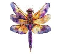 Insect Diamond Art Kits Adults, 5D Diamond Painting Dragonfly Pattern Design, DIY Full Square Drill Dimond Painting, Crystal Art Kits for Adults Beginner for Home Wall Decor 100x135cm -yxy2506MY