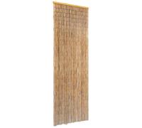 Vidaxl Insect Door Curtain Dark Grey 56X185 Cm Bamboo