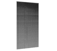 Insect Door Curtain Dark Grey 120x220 cm Bamboo & Pine Wood Beaded Screen Panel