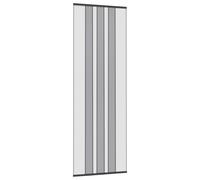 Insect Door Screen with Mesh Curtain Door Curtain Insect Screen Black vidaXL