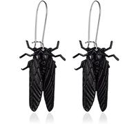 Insect Drop Earring Women Golden Black Cicada Pendant Hook Earrings Jewelry Long Dangle Earrings for Women Fashion Jewelry Accessories, Durability and attraction