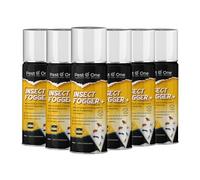 Insect Fogger for Fleas Bed Bug, Flies, Moths Bomb Fogger kill all One shot insects killer aerosol Insecto Pro Formula 150ml (Pack of 6)