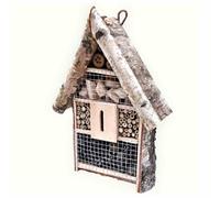 Insect Hotel 48X34X11 Birch/Bamboo Insect Villa Insect Birdhouse Garden New