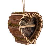 Insect Hotel Hanging Garden Natural Wooden Bark Bug Shelter Summer Gardening Gift