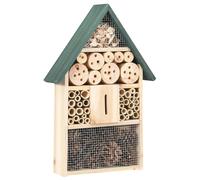 vidaXL Firwood Insect Hotel 31x10x48 cm Wooden Garden Wildlife Nesting House