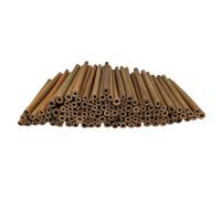 Insect Hotel Tubes Filling Material, 100 Pcs, 15cm Length Natural Bamboo Tube, Bee House Accessories, Eco-Friendly In Garden