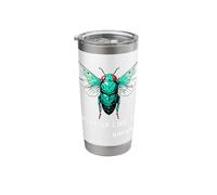 Insect I Woke Up Like This Franz Kafka Cicada Beetle Bugs Stainless Steel Insulated Tumbler