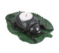 Insect-inspired Bug Design Tealight Holder - Beetle-shaped Candle Stand, Unique Decor for Candles, Quirky Bug Tea Light Holder, Nature-inspired Candle Accessory"