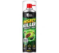 Insect Killer Aerosol Spray 300ml, Ready Steady Defend Aerosol for Flying & Crawling Insects, Fast Acting Contact Insecticide for Flies, Mosquitoes, Wasps, Ants, Cockroaches, Fleas, Bed Bugs & Spiders