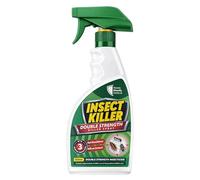 Insect Killer Spray 500ml Double Strength - Indoor Insecticide Spray for Home, Fast Acting Bug Killer Spray for Ants, Cockroaches, Fleas, Flies, Mites, Moths, Wasps, Silverfish & Spiders
