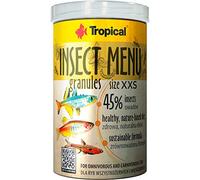 Insect Menu Granules Size XXS 1000 ml / 640 g - Multi-component Fish Food in the Form of Small Granules Based on 3 Insects