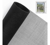 Insect Mesh, 250cm x 120cm Fly Screen Mesh for Covering Windows and Doors, 1.6mm*1.6mm Fine Mesh Size Keep Flies, Mosquitoes, Bugs & Insects Out (Black)