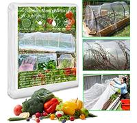 Insect Netting -3x6m garden netting for veg patch fine mesh, crop Protection Mesh Bird Barrier Netting Garden Insect for Flowers Crops Fruits Greenhouse