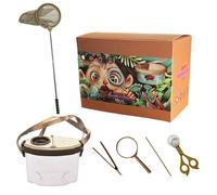 Insect observation kit, complete tools with diverse usage methods, equipped with a mesh bag, observation box, tweezers, outdoor toys,bug catcher for kids