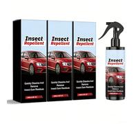 Insect Remover for Car Paint, Fast Dissolving Bug & Tree Sap Remover Spray, Gentle Automotive Insect Gum Cleaner, Safe for Car Body Paintwork, 100ml (3-PCS)