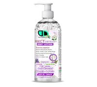 Insect Repellent Body Lotion - Lavender & Eucalyptus Essential Oils - Antimicrobial & Antifungal - Mosquito, Flea & Bed Bug Protection - Safe for People & Pets (250ml Pump)