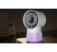 Insect Repellent Bug Zapper Fan - 2-in-1 Mosquito Killer and Bladeless Fan