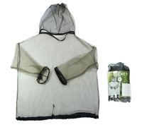 Insect Repellent Hooded Jacket for Women & Men - Lightweight Summer Mosquito Jacket with Integrated Mesh Mask & Neck Zipper (L)