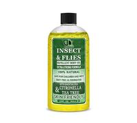 Insect Repellent with CITRONELLA & Tea Tree Essential Oil Repellent Against Mosquitoes, Biting Insects, Flies and Ticks for Body Oil Deet Free (50ml Cap)