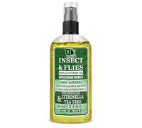 Insect Repellent with CITRONELLA & Tea Tree Essential Oil Repellent Against Mosquitoes, Biting Insects, Flies and Ticks for Body Oil Deet Free (50ml Spray)