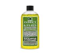 Insect Repellent with Eucalyptus & Peppermint Essential Oil Repellent Against Ants, Beetles, Fleas, Flies, Plant Lice, Moths, Snails and Spiders for Body Oil Deet Free (50ml Cap)
