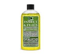 Insect Repellent with Eucalyptus & Peppermint Essential Oil Repellent Against Ants, Beetles, Fleas, Flies, Plant Lice, Moths, Snails and Spiders for Body Oil Deet Free (100m Cap)