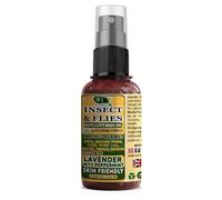 Insect Repellent with Lavender & Peppermint Essential Oil (Repells Bugs Such as Flies, Ants, Beetles, Fleas, Plant lice, Snails & Spiders Indoors in The Home) (10ml Spray)