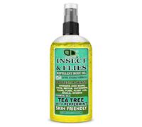 Insect Repellent with Tea Tree & Peppermint Essential Oil Repellent Against Chiggers (Red Bugs), Ants, Beetls, Cutworms, Fleas, Flies, Plant Lice, Snails and Spiders for Body Oil (100ml Spray)