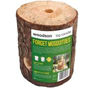 Insect-Repelling Fire Log - Keep Midges & Mosquitoes,Bugs Away Camping in Scotland Natural Smoke Repels Insects, Candle