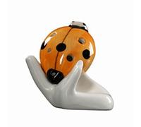 Insect Shape Ocarina 6 Holes Cartoon Colorful Creative Whistle Beginners Instruments Souvenir Gifts for Birthday (Color : Green)