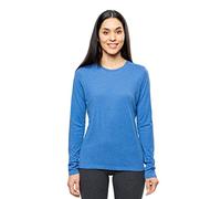 Insect Shield Women's Tri-Blend Long Sleeve T-Shirt, Royal Heather, L