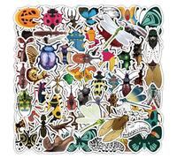 Insect Stickers 120 Pcs Aesthetic Stickers for Water Bottles Laptop Scrapbooks Guitars Luggage Bike Phone Skateboards|Teens Girl Kids Sticker