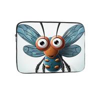 Insect Wings Eyes Laptop Sleeve for Women Men, 17 Inch Waterproof Laptop Bag Lightweight Notebook Computer Cover Bag