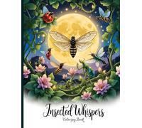 Insected Whispers Coloring Book: A Magical Garden Adventure of Tiny Friends and Big Imagination