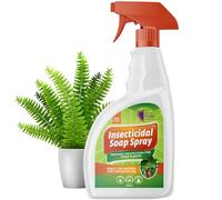 Insecticidal Soap Spray for Plants 500ml - Natural Pest Control for Indoor & Outdoor Use - Kills Aphids, Spider Mites, Whiteflies and More - Natural Insecticide for Houseplants, Vegetables and Gardens