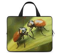 Insects Love Laptop Sleeve Ultra-Thin, Lightweight & Waterproof 12inch Laptop Bags, Durable Neoprene Material, Portable Protective Computer Bag with Hand Strap
