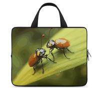 Insects Love Laptop Sleeve Ultra-Thin, Lightweight & Waterproof 17inch Laptop Bags, Durable Neoprene Material, Portable Protective Computer Bag with Hand Strap