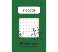 Insects Word Search: Fun Word Search for all ages | 50+ puzzles with answers | The perfect gift for someone who loves Word Searches!