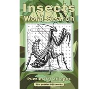 Insects Word Search Puzzle Book: Word Searches with Easy to Read Print about Insects, Bugs, their habitats and more | 6x9 inches | 110 pages | 50+ ... Within - Word Search Puzzles for Everyone)
