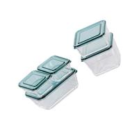 INSEOWI 1:6 Refrigerator Storage Models Safe Miniature Containers for Kids Pretend Play & Photo Scenes Miniature Storage Box Set for Dollhouses