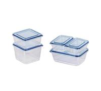 INSEOWI 1:6 Refrigerator Storage Models Safe Miniature Containers for Kids Pretend Play & Photo Scenes Miniature Storage Box Set for Dollhouses