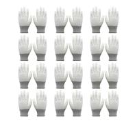 INSEOWI 12 Pair Enhancing Grip Antistatic Protective Gloves for Secure Electronics Assembly and Comfort in High Risk Operations Gloves