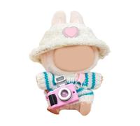 INSEOWI 1st/2nd Gen Anime Doll Sweater Hat Set with Accessory Winter Costume for Children Imaginative Play Activity Doll Outfit Roleplay Accessories