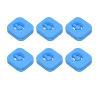 INSEOWI 6Pcs Soft Silicone Tennis Racket Dampener Vibrations Dampener Shock Absorbers for and Strings Vibration Dampeners Grip Enhancer
