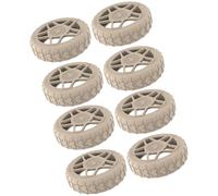 INSEOWI 8pcs Silicone Wheel Guards Luggage Accessories for Suitcases Ensuring Practical Protecting in Travel Environment Silicone Wheel Cover