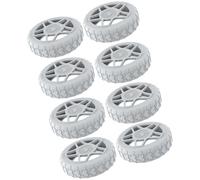 INSEOWI 8pcs Silicone Wheel Guards Luggage Accessories for Suitcases Ensuring Practical Protecting in Travel Environment Silicone Wheel Cover