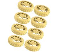 INSEOWI 8pcs Silicone Wheel Guards Luggage Accessories for Suitcases Ensuring Practical Protecting in Travel Environment Silicone Wheel Cover